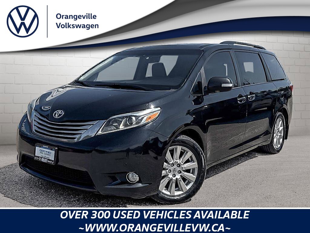 2017 Toyota Sienna Limited CERTIFIED AS-TRADED | LEATHER | STEERING W