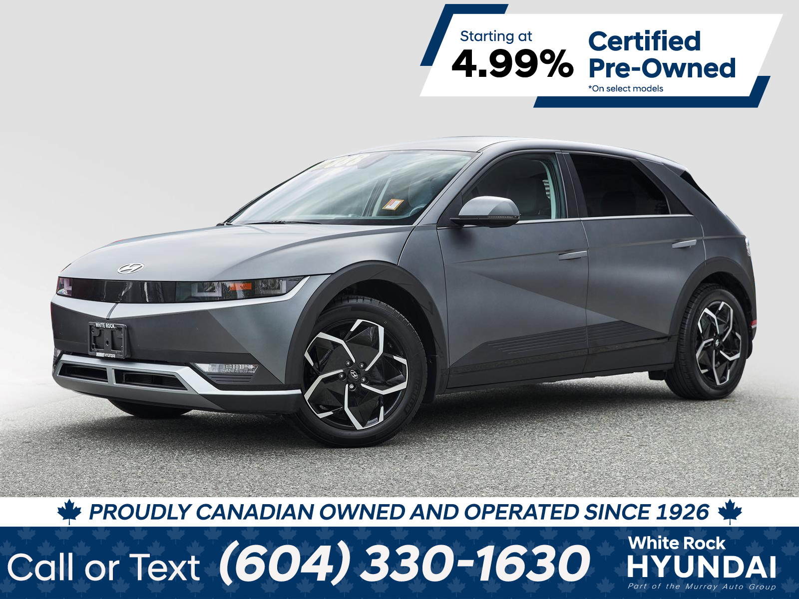 2023 Hyundai IONIQ 5 PREFERRED LONG RANGE | AWD | APPLE CARPLAY | MATTE