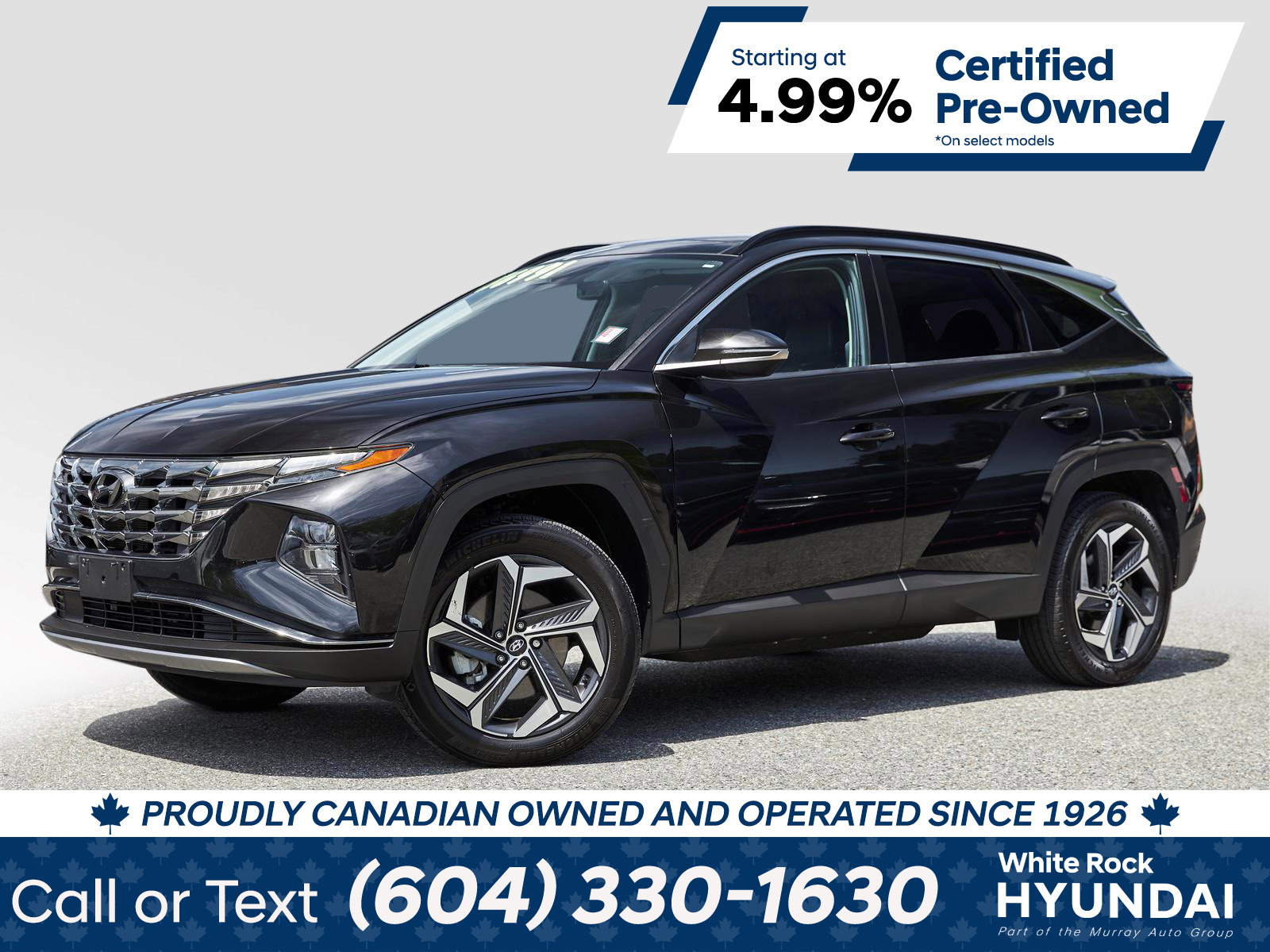 2022 Hyundai Tucson Plug-In Hybrid LUXURY | AWD | APPLE CARPLAY | PHEV