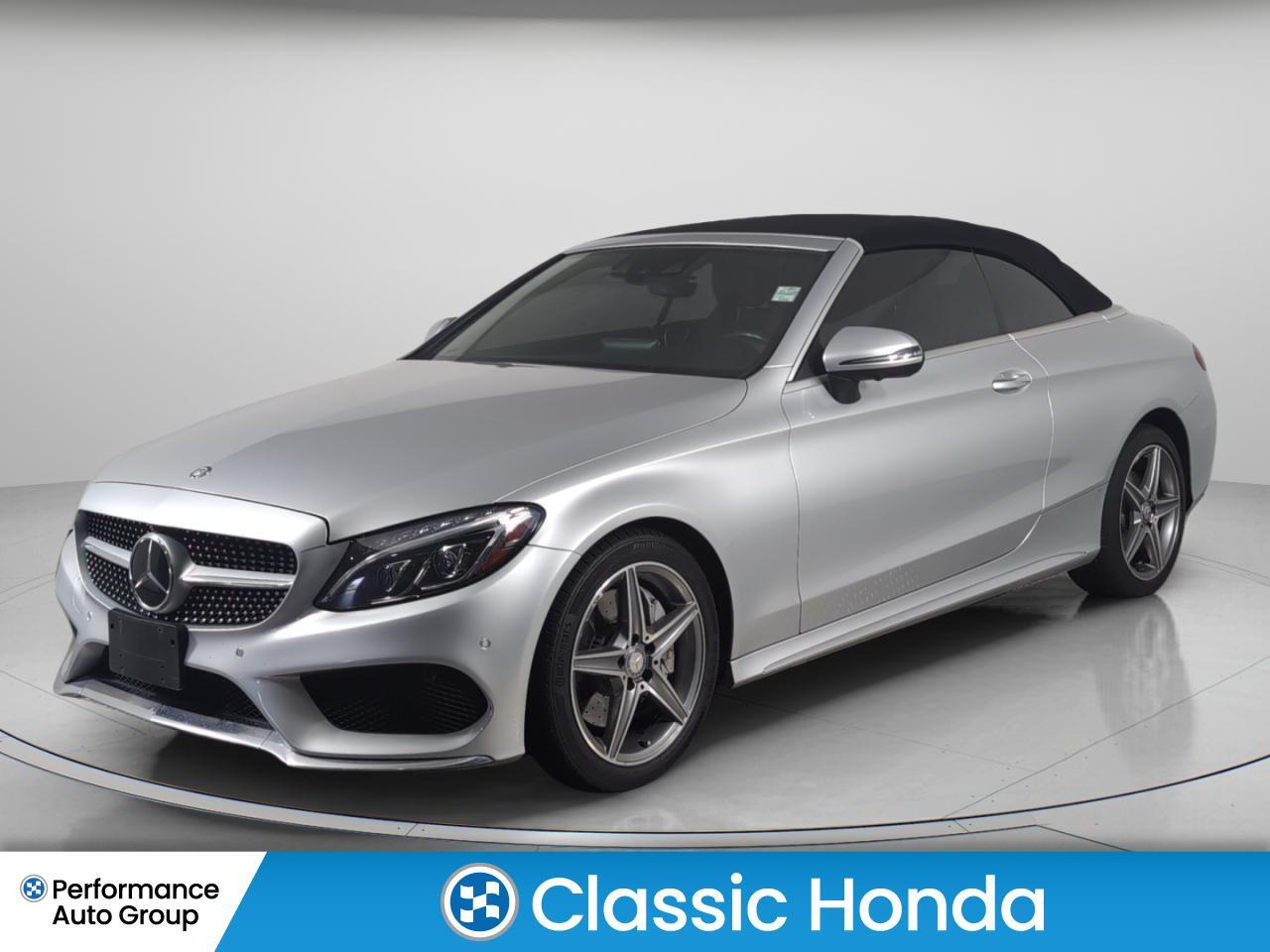2017 Mercedes-Benz C-Class C 300 | CABRIOLET | BROWN LEATHER | NAVI | AWD |