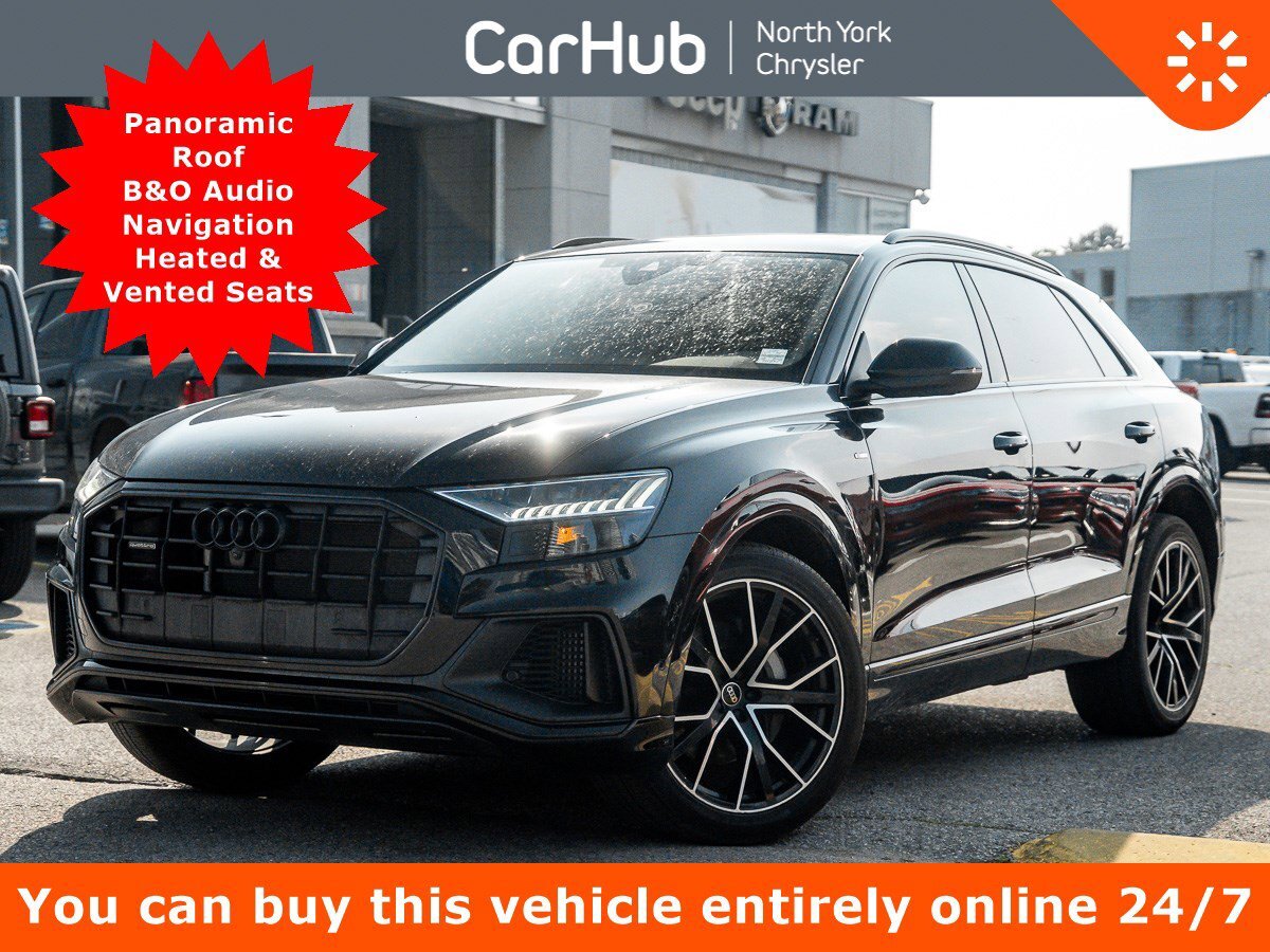 2023 Audi Q8 Progressiv Panoroof B&O Audio Navi Heated Vented S