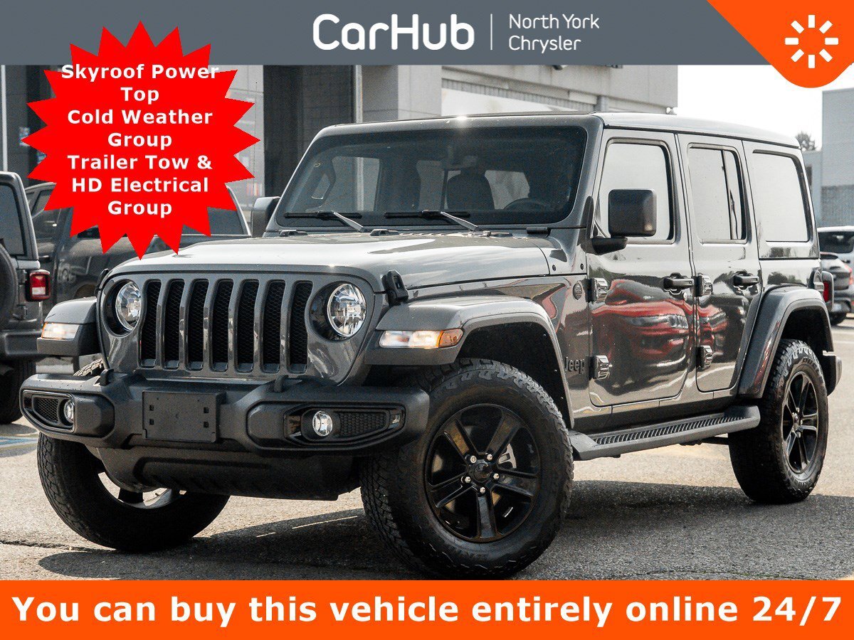2022 Jeep Wrangler Unlimited Sahara Altitude 4x4 Skyroof Cold Weather
