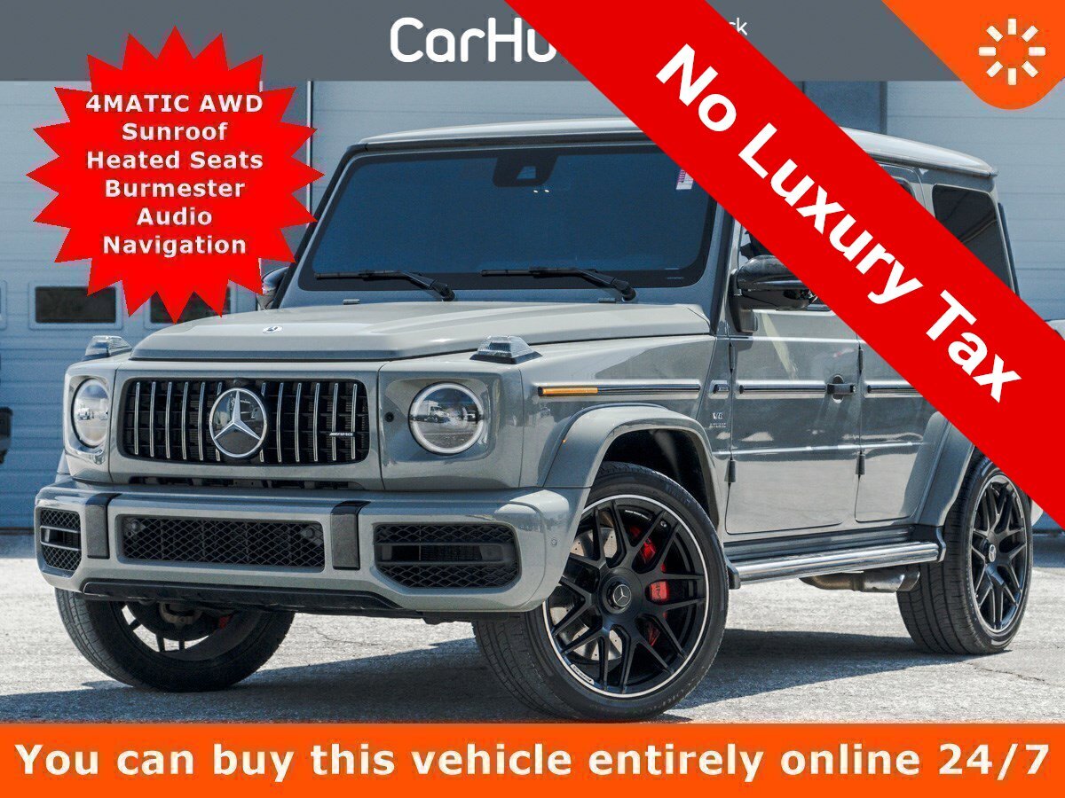 2023 Mercedes-Benz G-Class AMG G 63 4MATIC Sunroof Heated Seats Burmester Aud