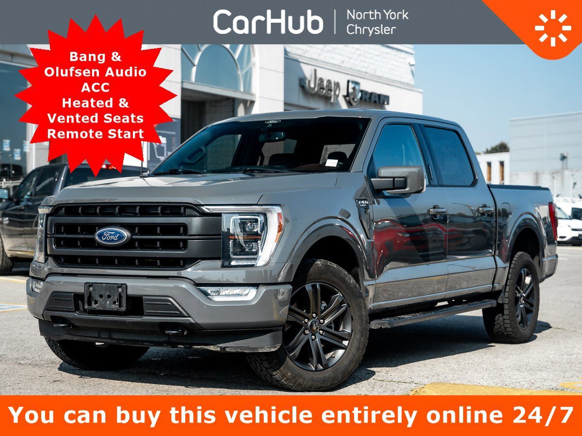 2021 Ford F-150 LARIAT 4WD 5.5' Box B&O Audio ACC Heated Vented Se