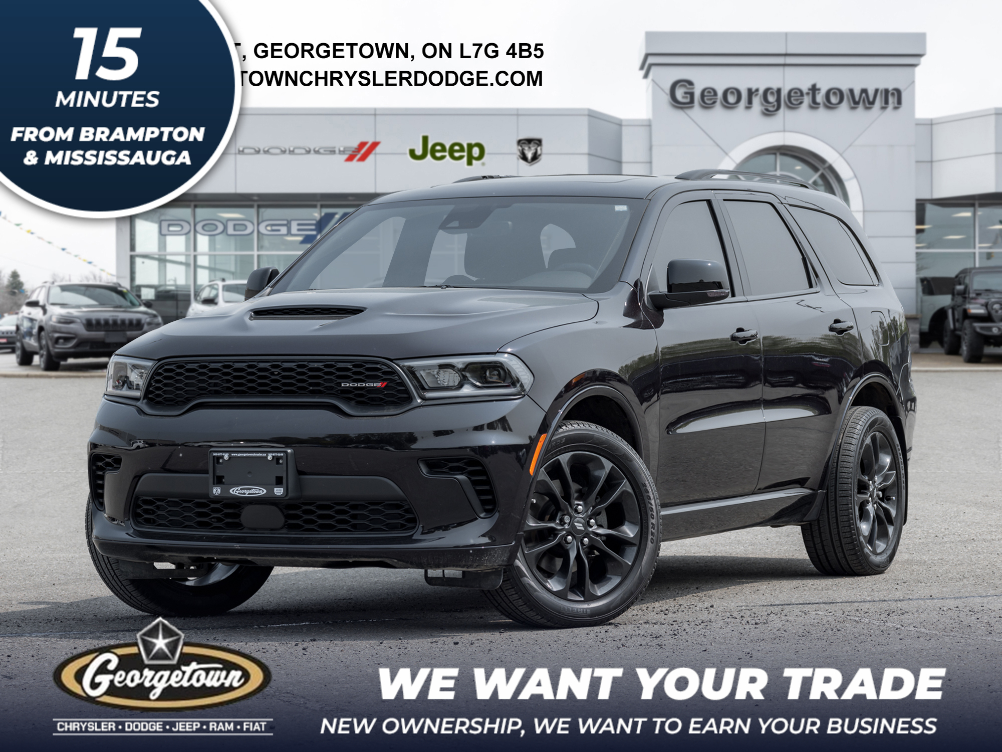 2024 Dodge Durango GT PLUS | LEATHER | SUN ROOF | LOW KLM