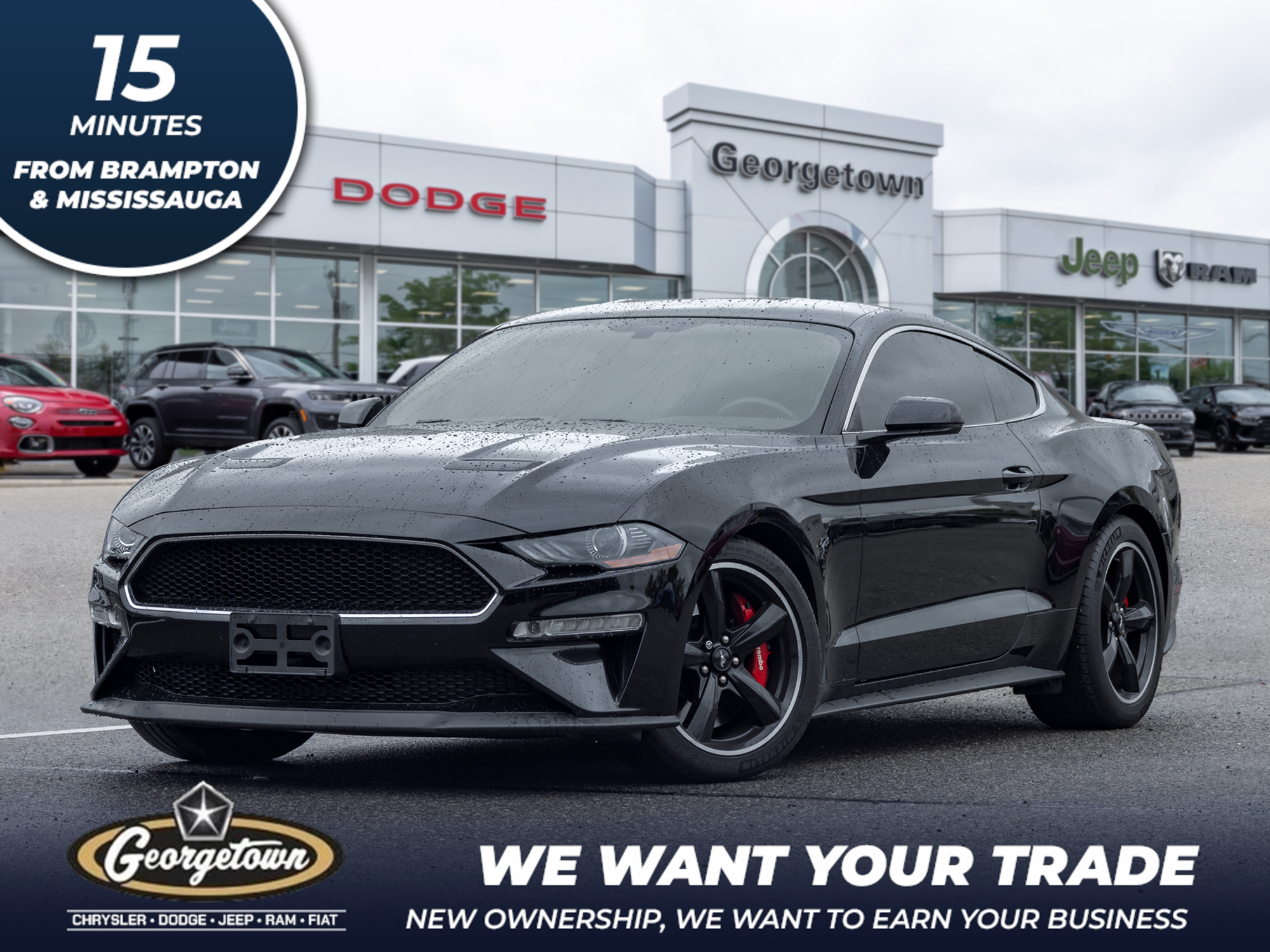 2020 Ford Mustang 5.0 LITRE V8 BULLIT | LEATHER | DUAL EXHAUST | 