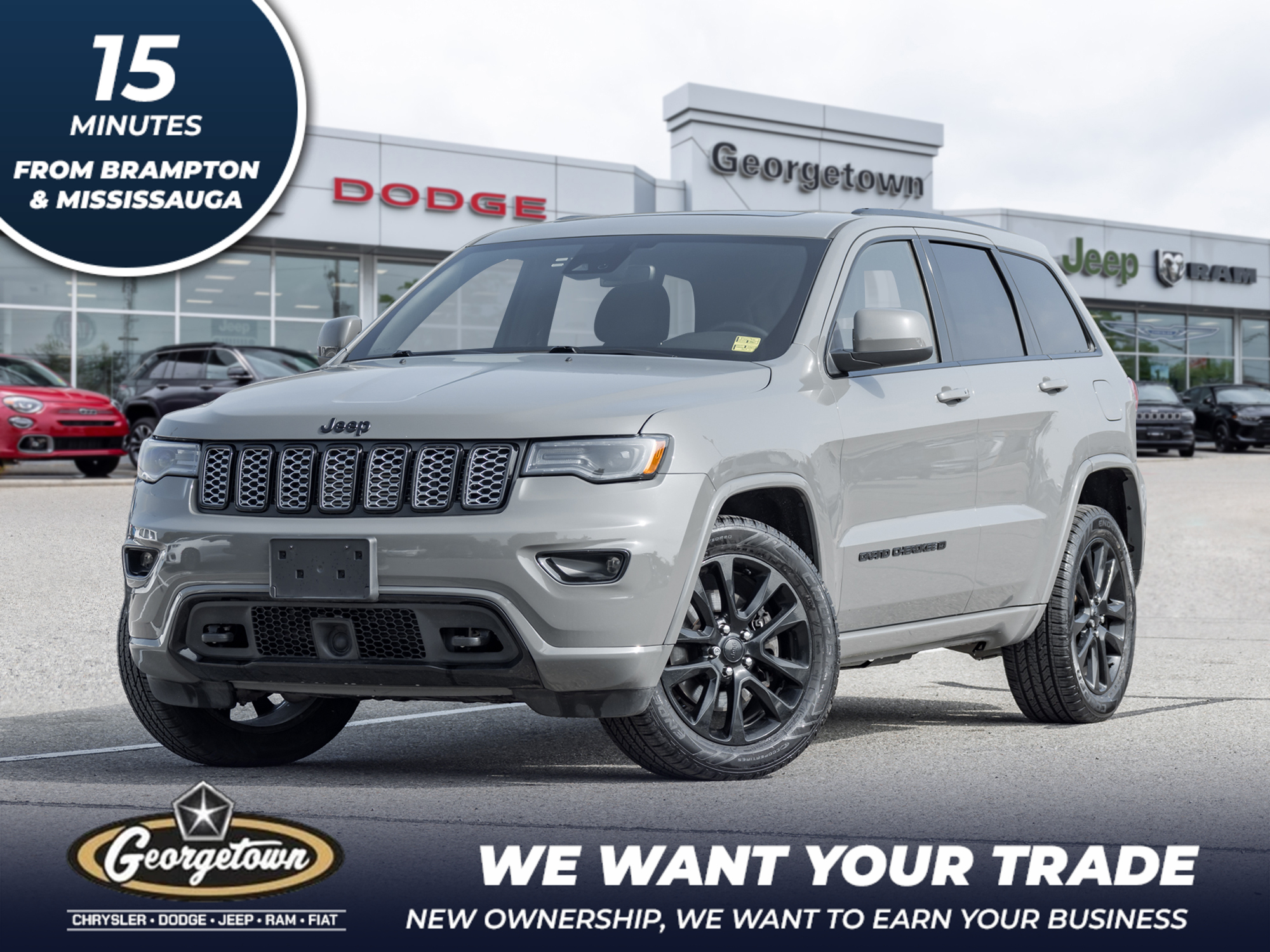 2022 Jeep Grand Cherokee WK V6 | LEATHER | POWER SUNROOF | TRAILER TOW PKG