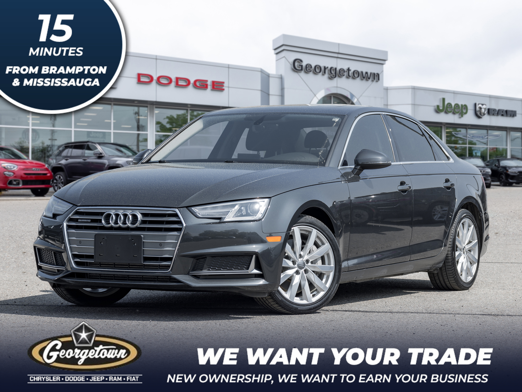 2019 Audi A4 V6 | LEATHER | PANO ROOF | NAVI