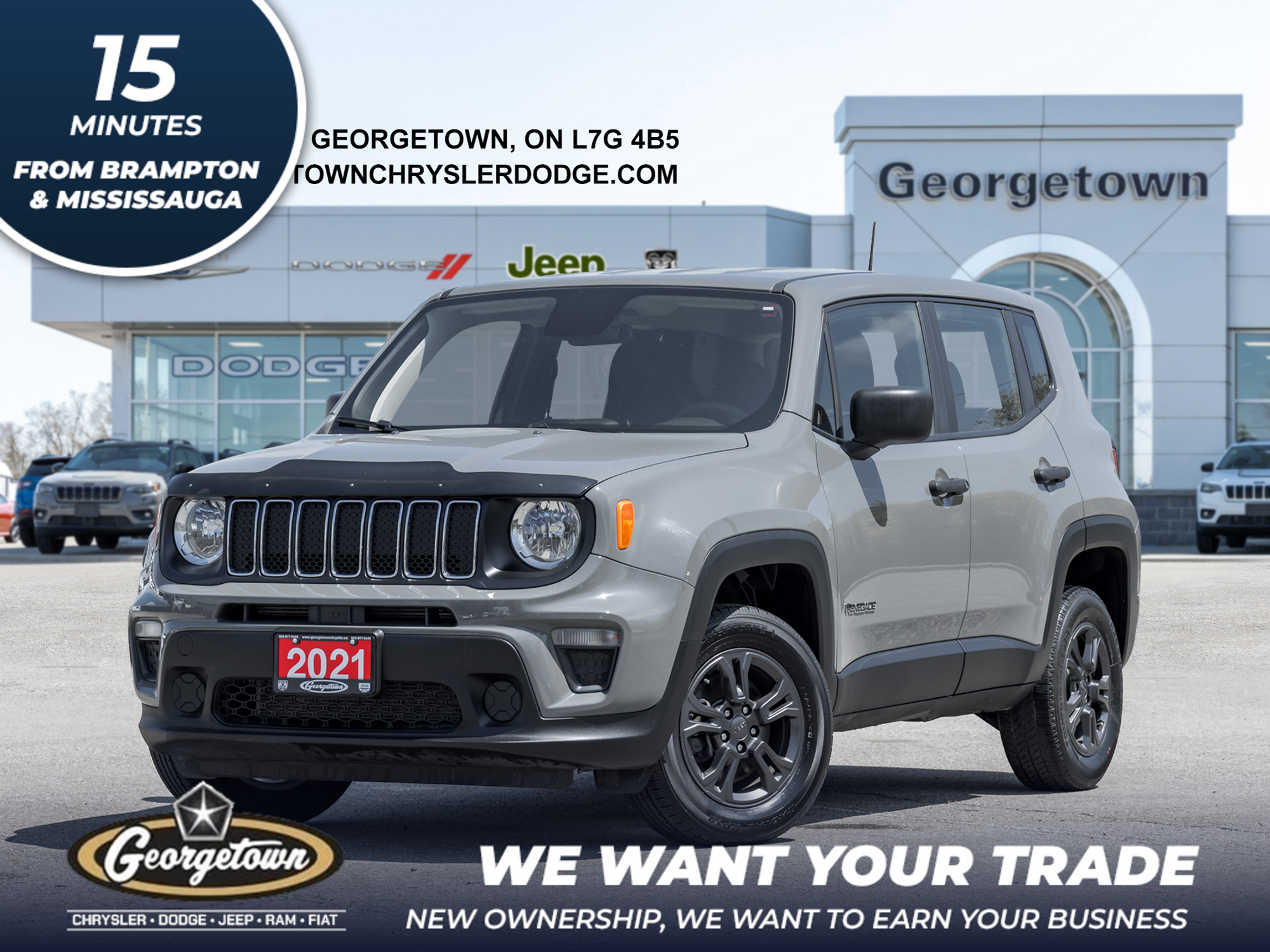 2021 Jeep Renegade SPORT | 4X4 | REMOTE START