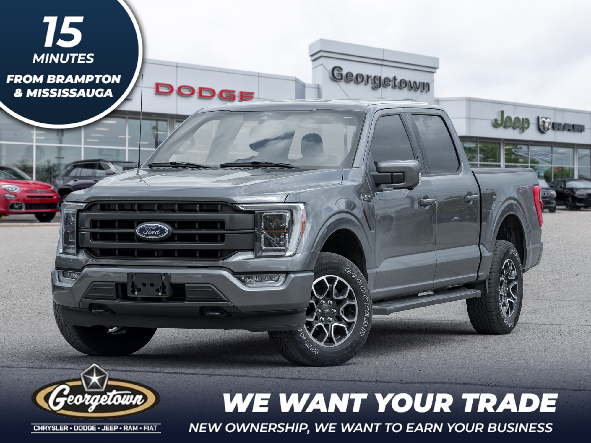 2021 Ford F-150 LARIAT | NAVI | SPORT PACK | FULLY LOADED |