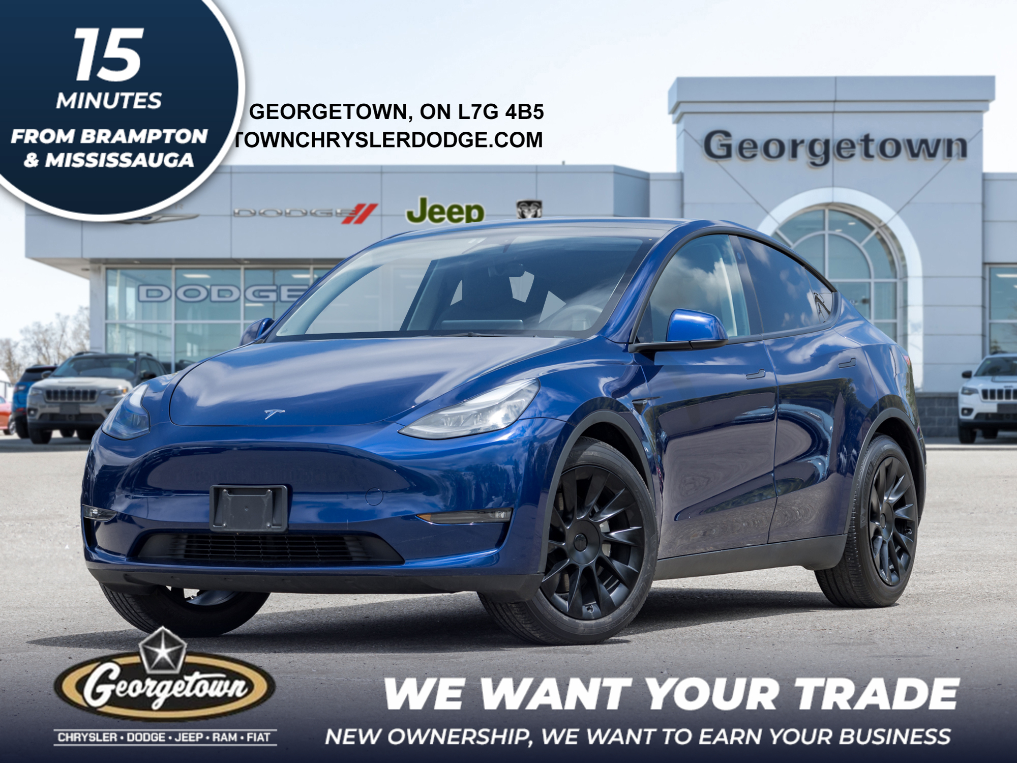 2023 Tesla Model Y LONG RANGE EV | AWD | 55 K KM