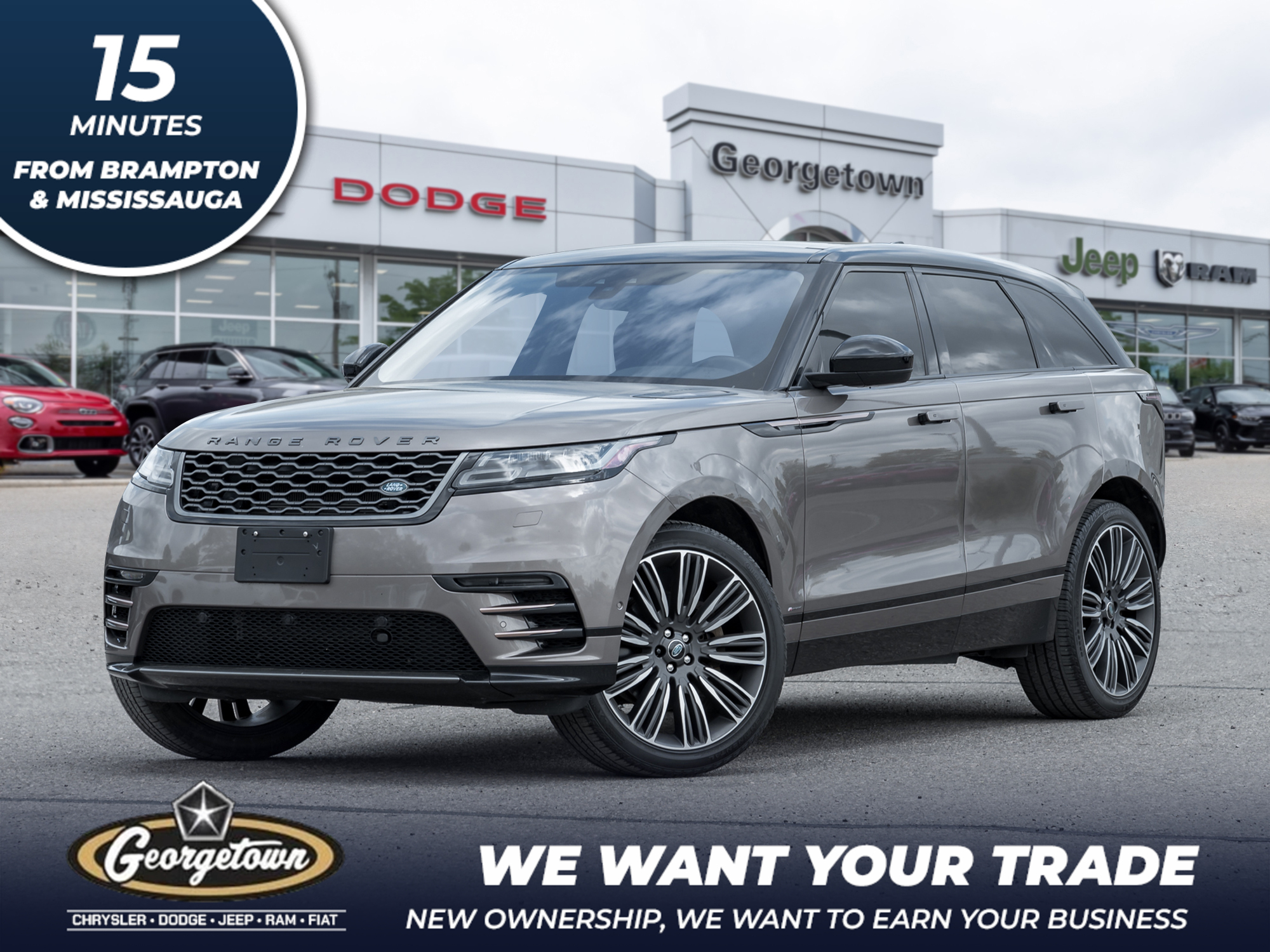 2019 Land Rover Range Rover Velar 2.0 TURBO  | AWD | PANO ROOF | NAVI