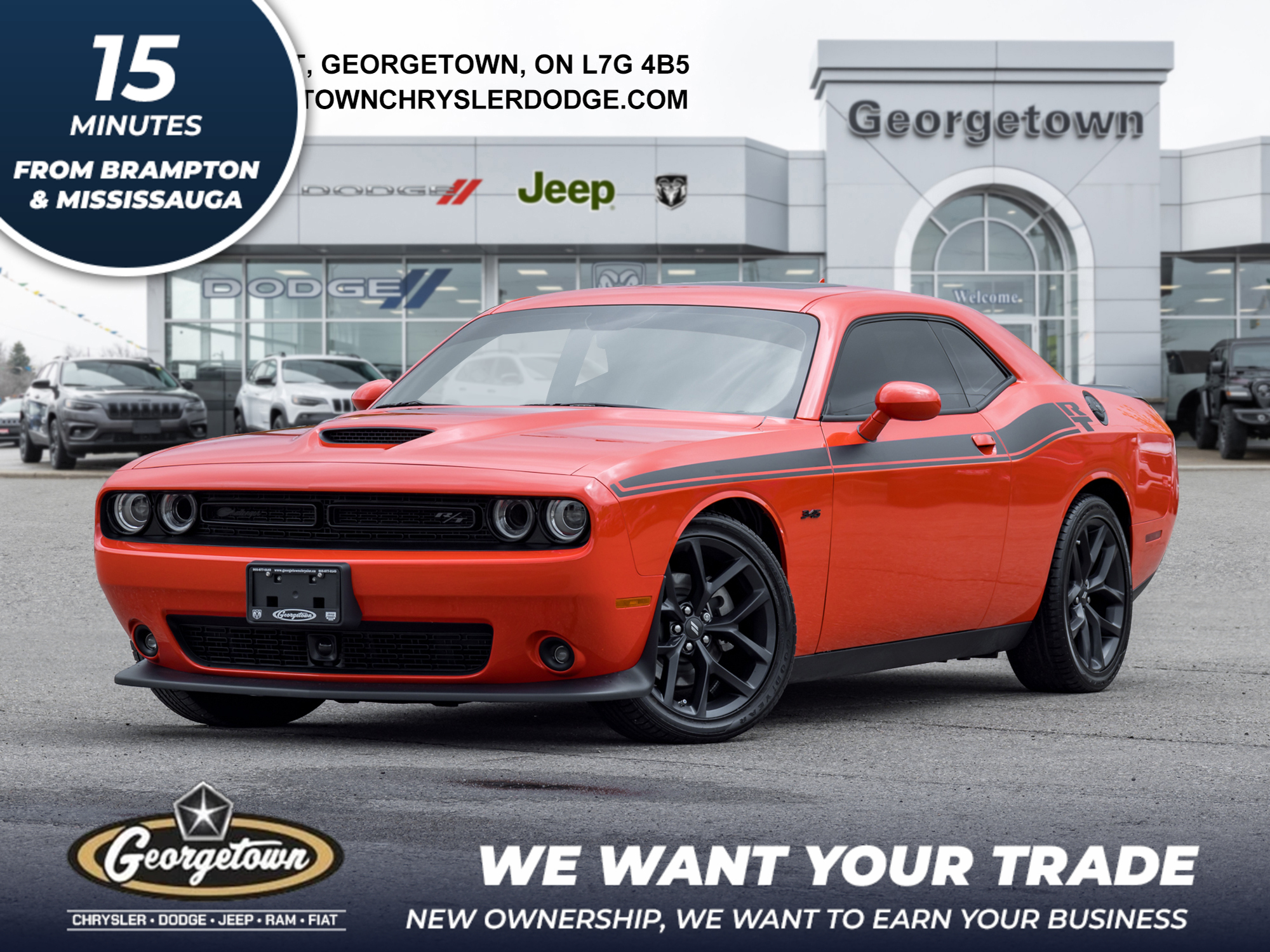 2023 Dodge Challenger R/T | 5.7 HEMI | SUNROOF| NAVI