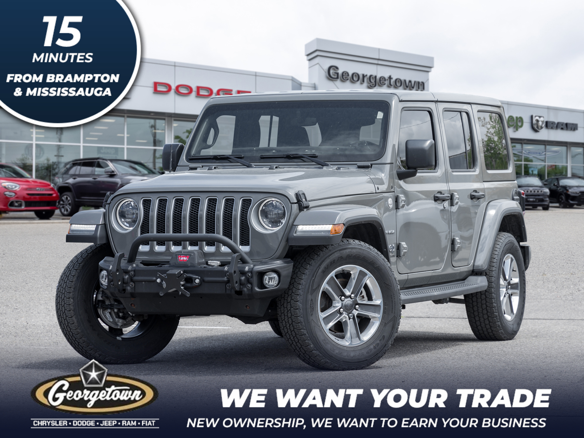2023 Jeep Wrangler V6 | LEATHER | 4X4 | HEATED SEATS