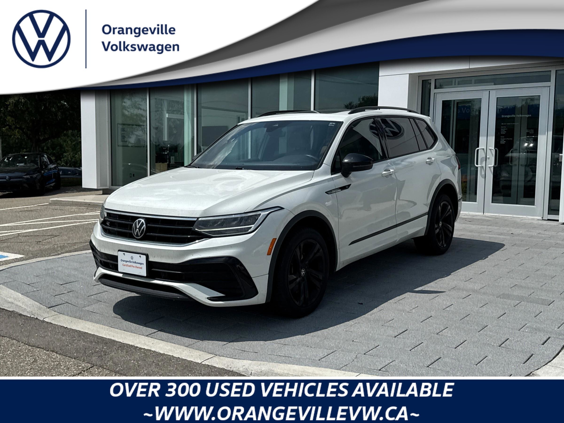 2023 Volkswagen Tiguan Comfortline R-Line Black EditionONE-OWNER, ACCIDEN
