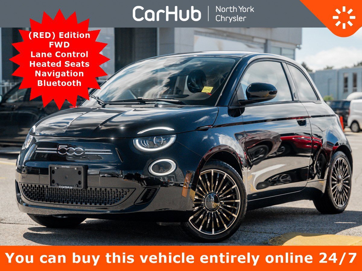 2025 Fiat 500E (RED) Edition FWD Lane Control Heated Seats Navi B