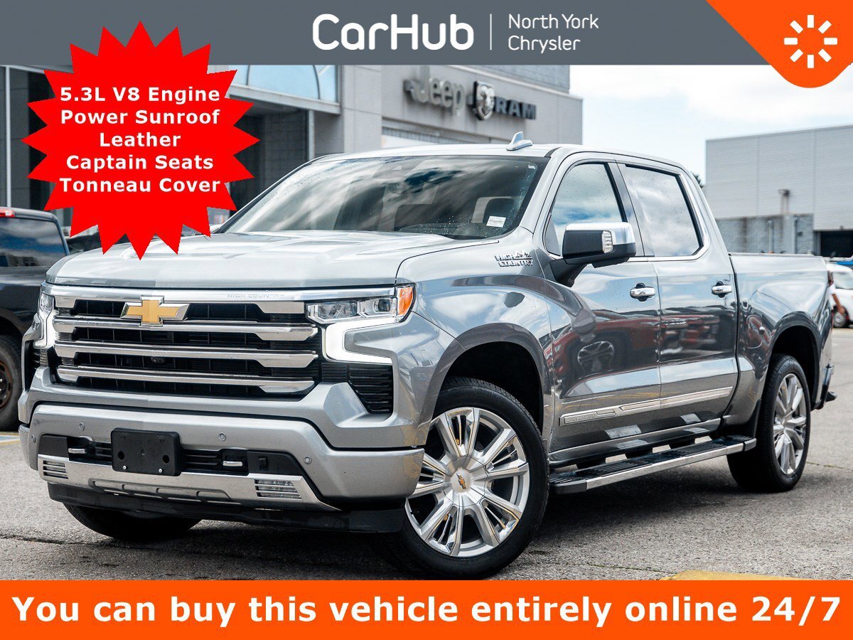 2023 Chevrolet Silverado 1500 High Country 147'' V8 Sunroof Captain Seats Tonnea