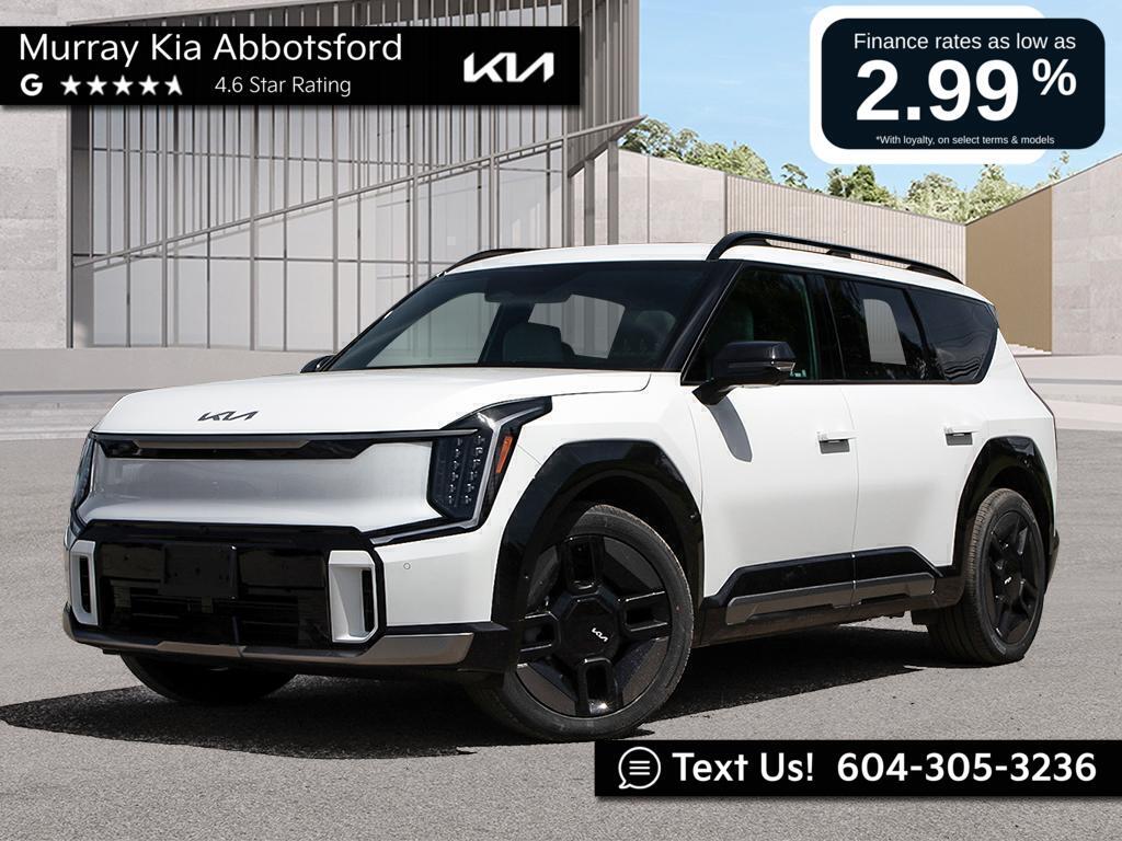 2026 Kia EV9 LAND W/GT-LINE PACKAGE Snow White Pearl
