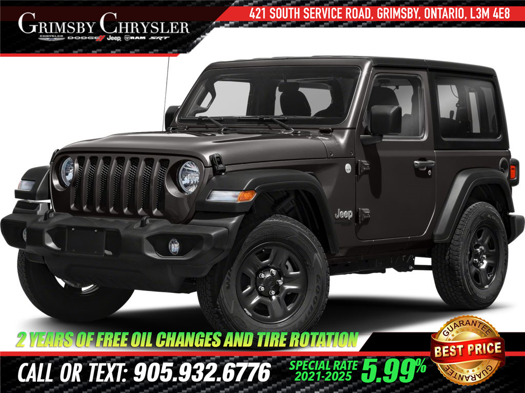 2021 Jeep Wrangler Sport SPORT S | HARD TOP | CARPLAY | BACK-UP CAM |