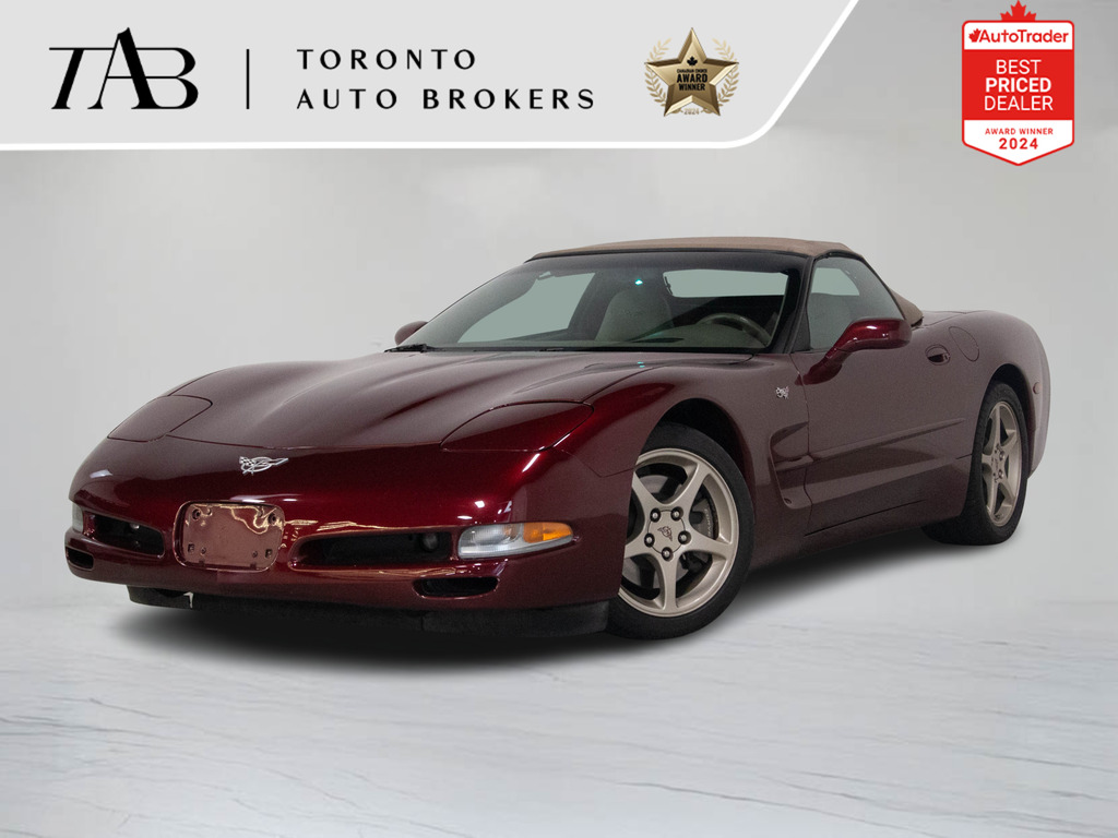 2003 Chevrolet Corvette 50TH ANNIVERS. EDITION CONVERTIBLE BOSE HUD, Toronto, Cash