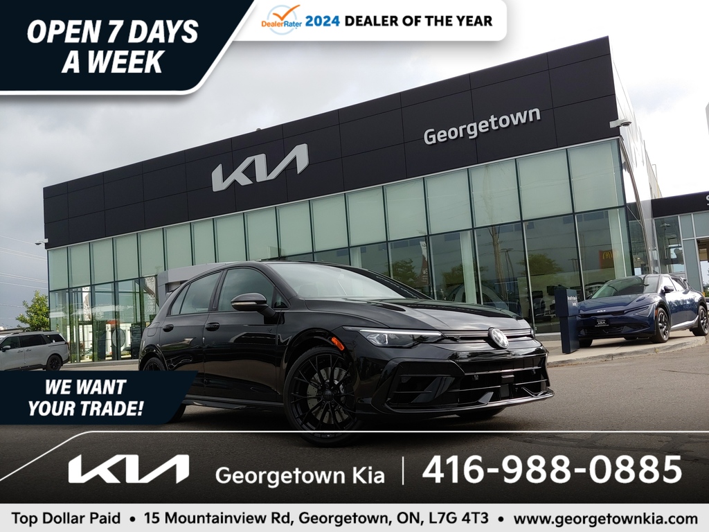 2025 Volkswagen Golf R Black Edition 2.0L AWD | SUNROOF | NAV | AKRAPOVIC