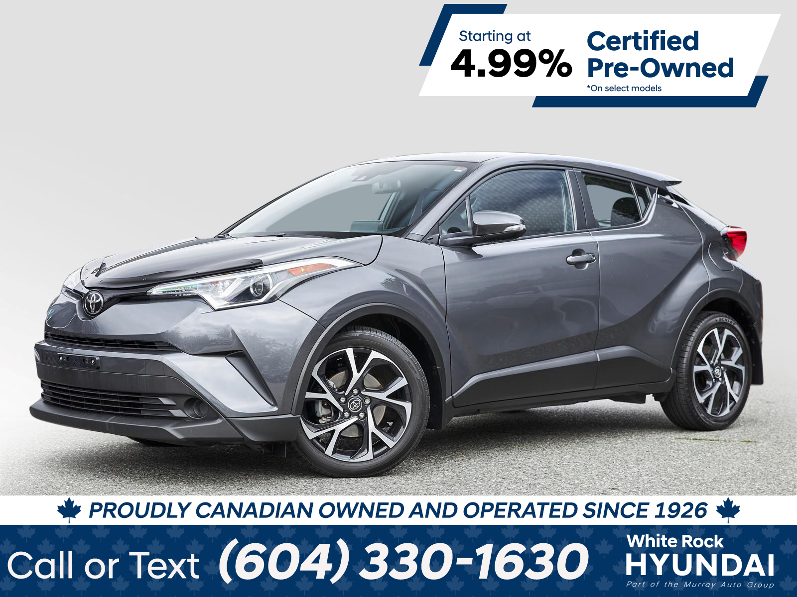 2019 Toyota C-HR XLE | NO ACCIDENTS | APPLE CARPLAY