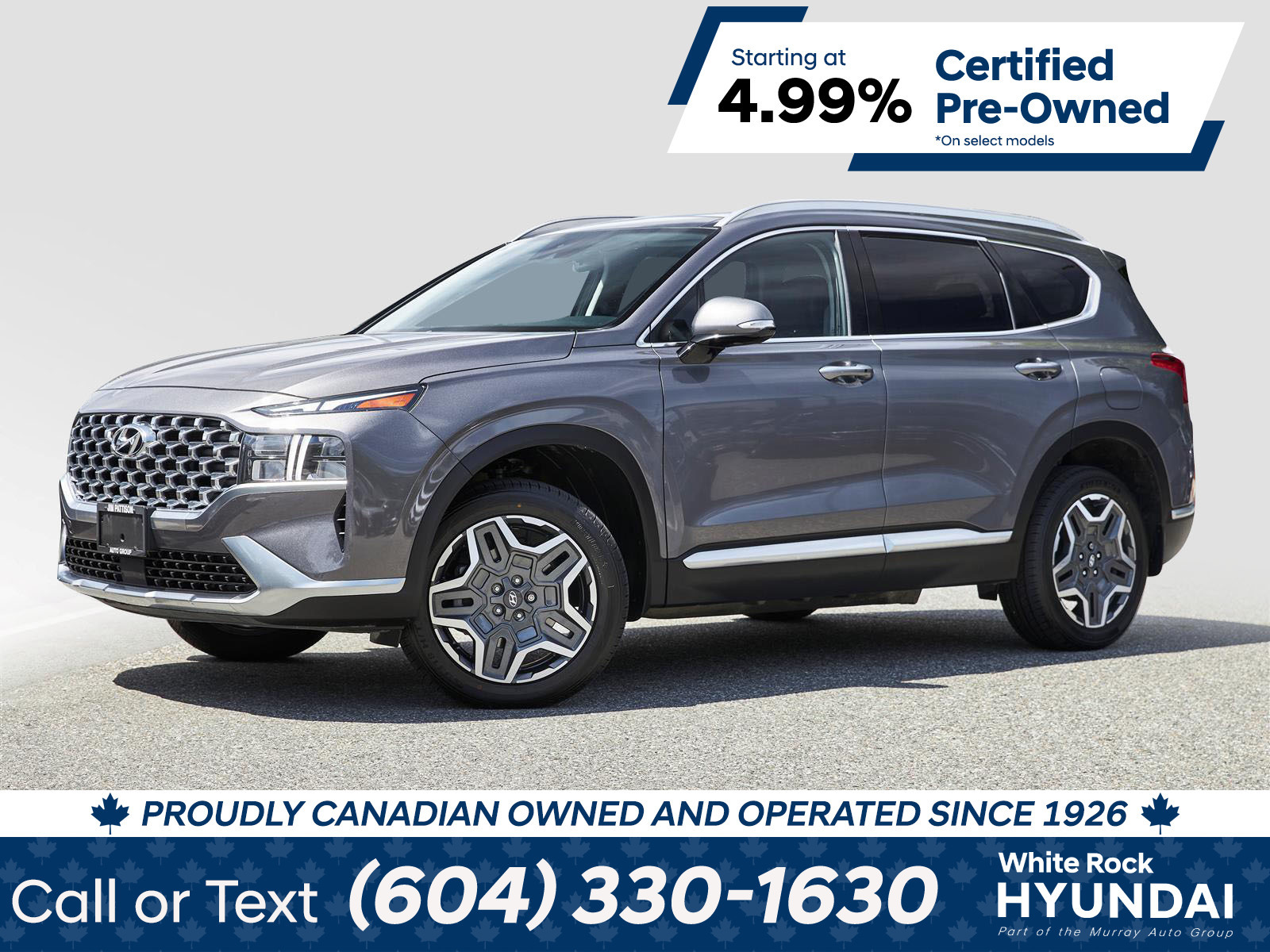 2022 Hyundai Santa Fe Plug-In Hybrid LUXURY | PHEV | HOV LANE ACCESS | APPLE CARPLAY