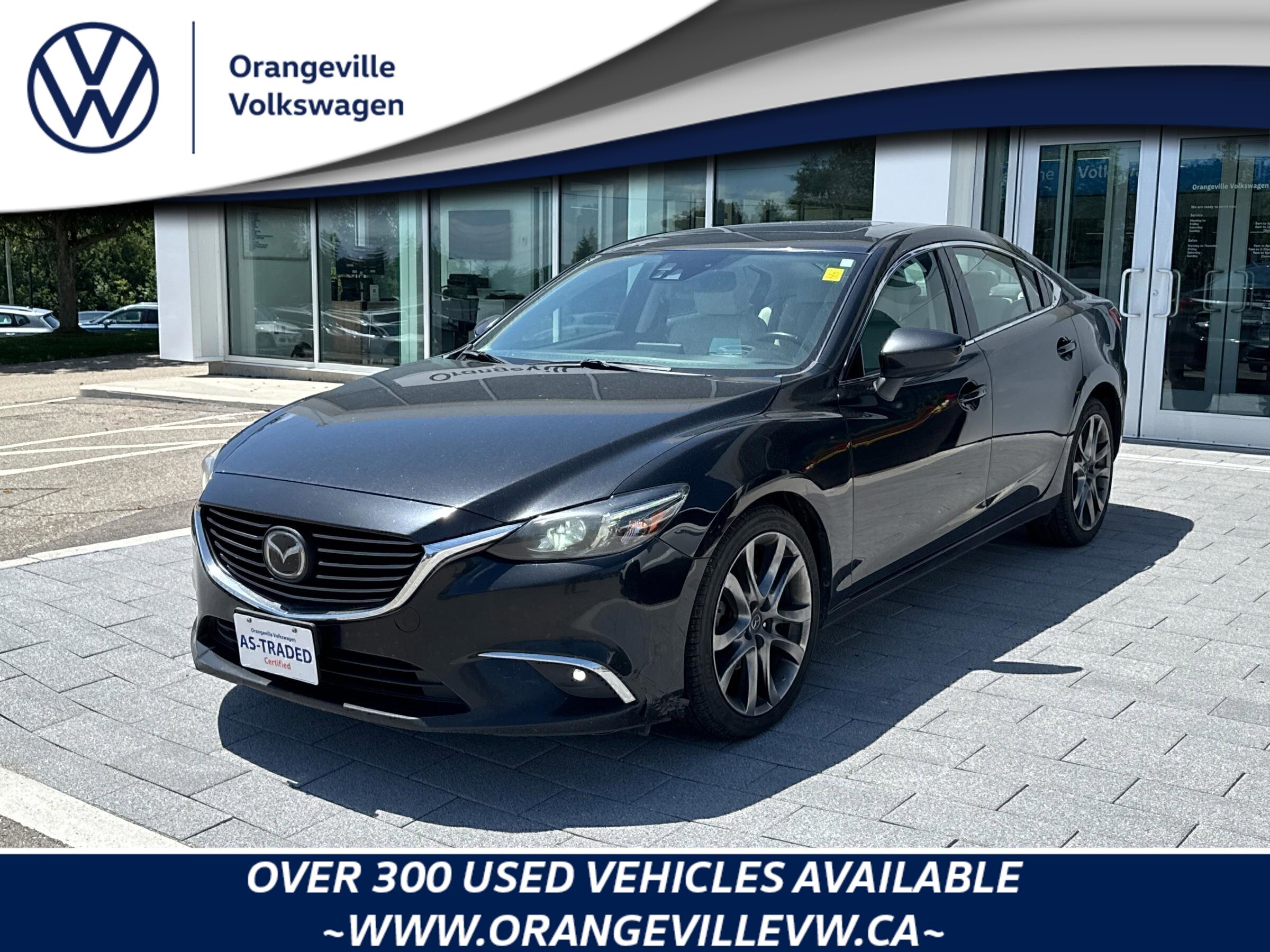 2016 Mazda Mazda6 GTCERTIFIED AS-TRADED, LEATHER, SUNROOF, BOSE AUDI