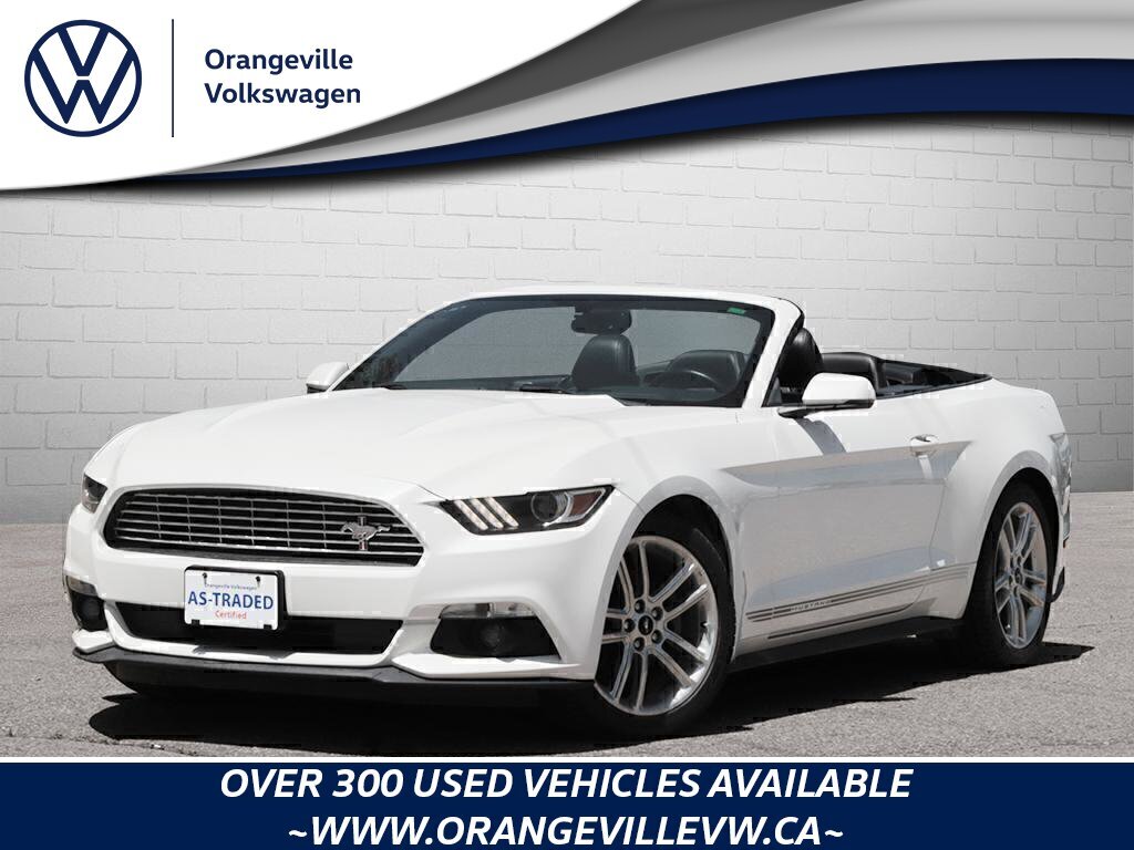 2017 Ford Mustang EcoBoost PremiumCERTIFIED AS-TRADED, TWO SETS OF T