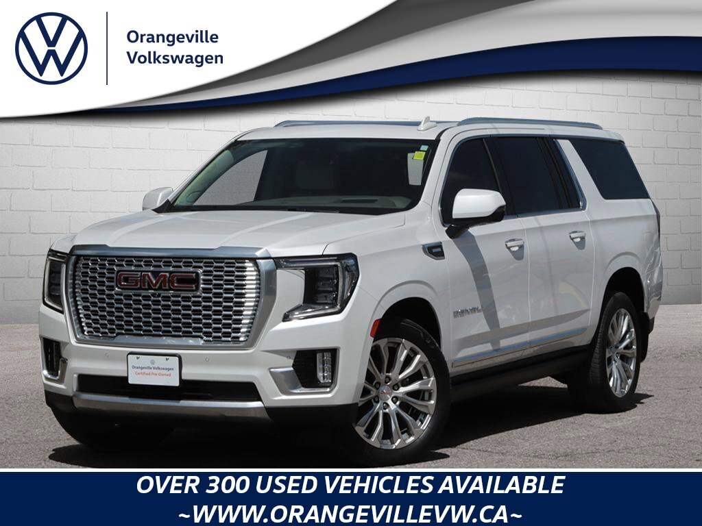 2023 GMC Yukon XL DenaliONE-OWNER, ACCIDENT-FREE, 3.0L, SUNROOF, REA