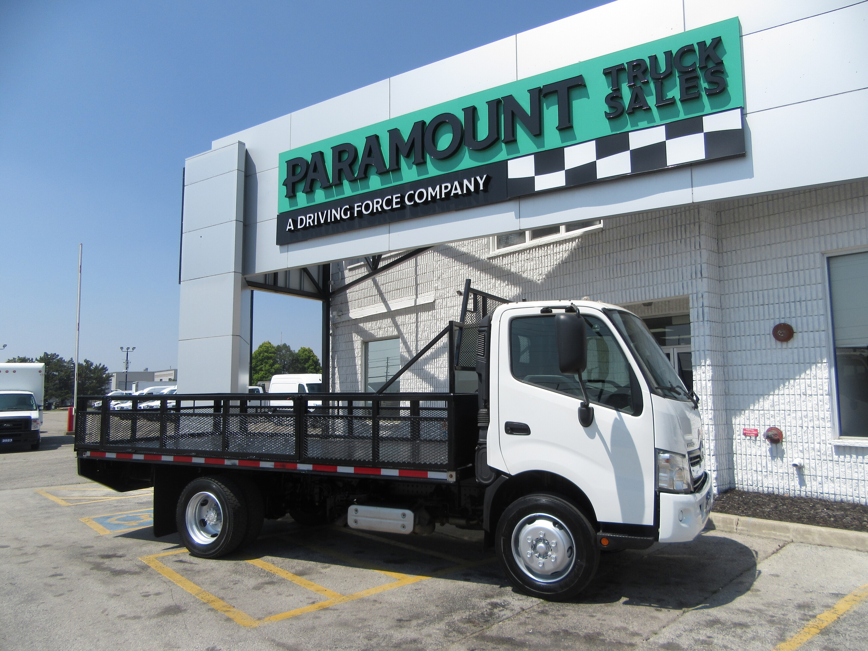 2020 Hino 195 Commercial 16FT  FLAT DECK FOLD DOWN SIDES