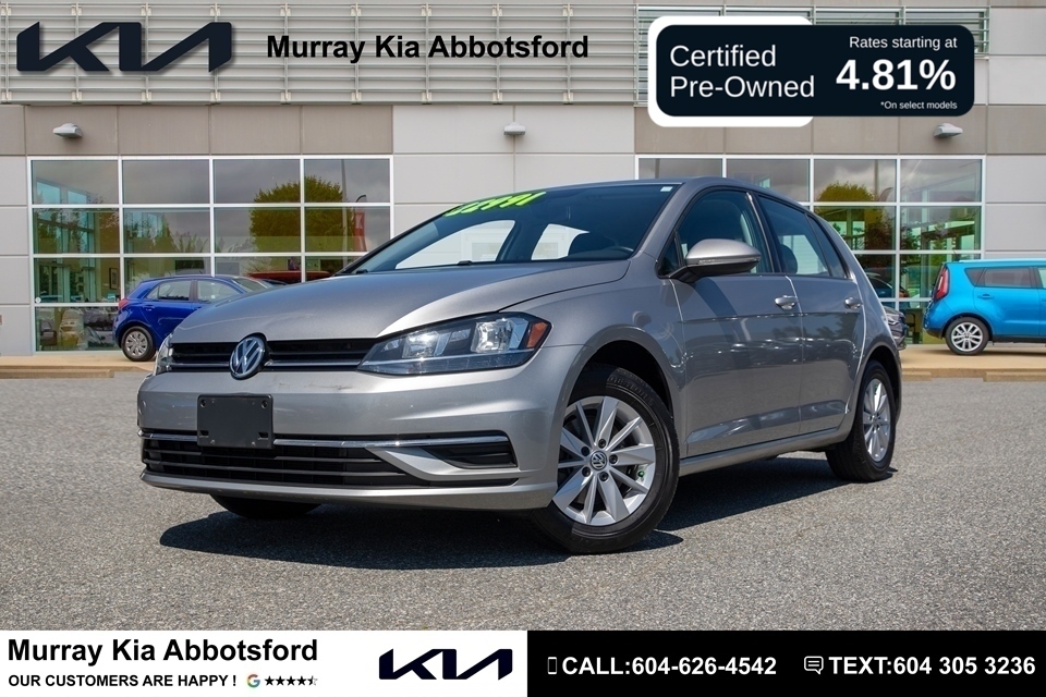 2019 Volkswagen Golf Hatchback! Heated Seats! Navigation! Auto