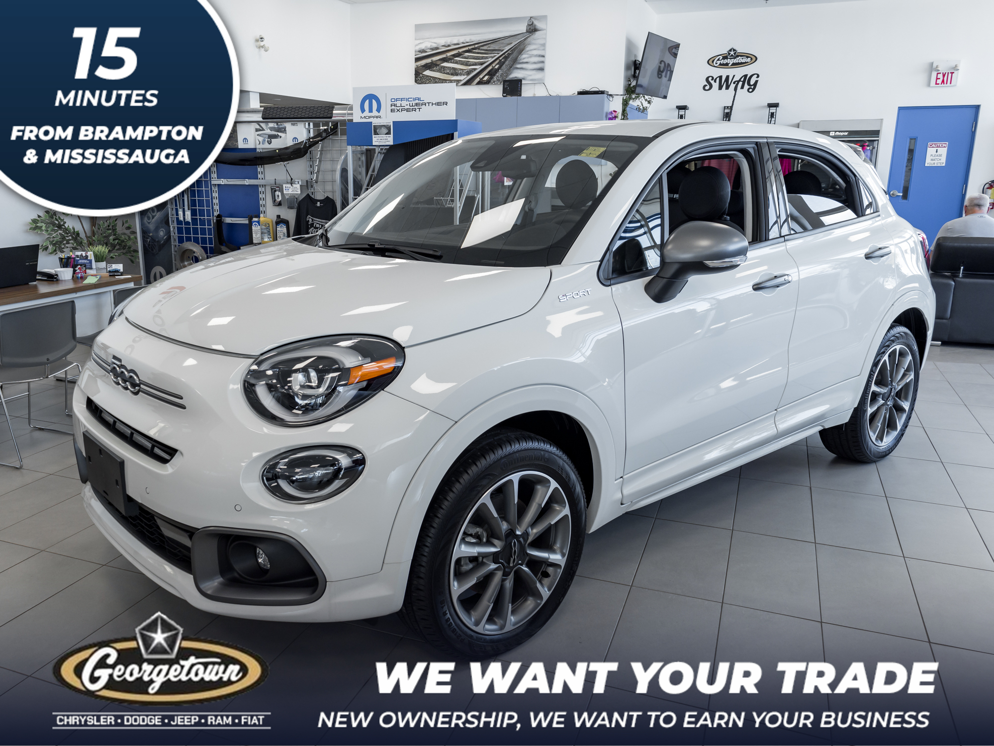 2023 Fiat 500X Sport AWD | SPECIAL PURCHASE | FULL WARRANTY |
