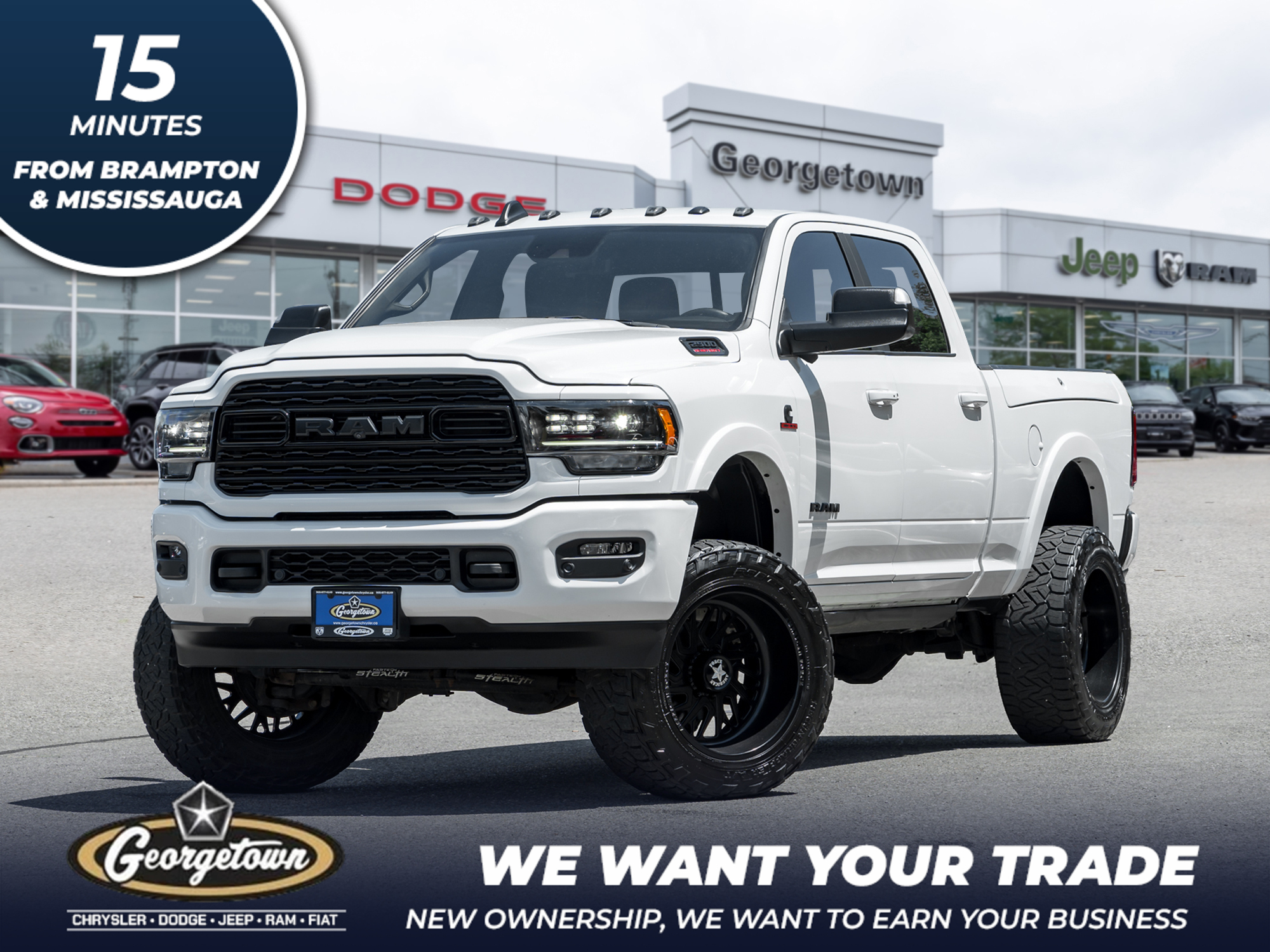 2022 Ram 2500 8 " LIFT | 22 " ALL TERAIN TIRES | LEATHER | 4X4