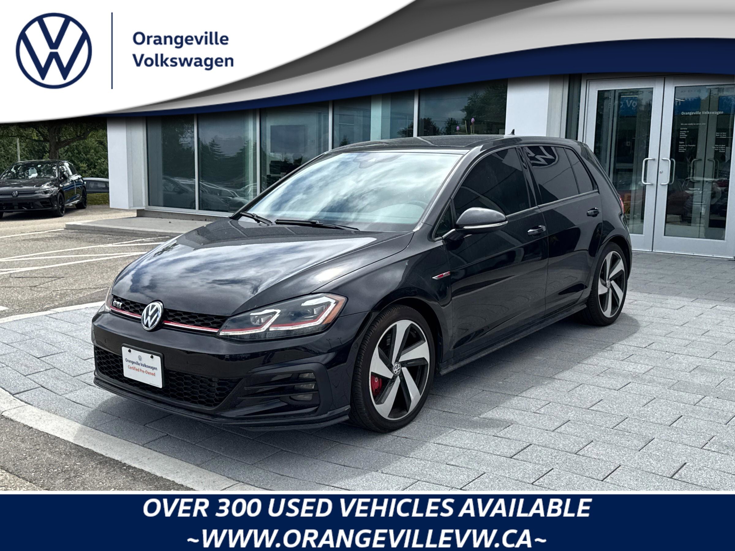 2018 Volkswagen Golf GTI 5-Door AutobahnMANUAL, DRIVERS ASSIST PACK, TWO SE