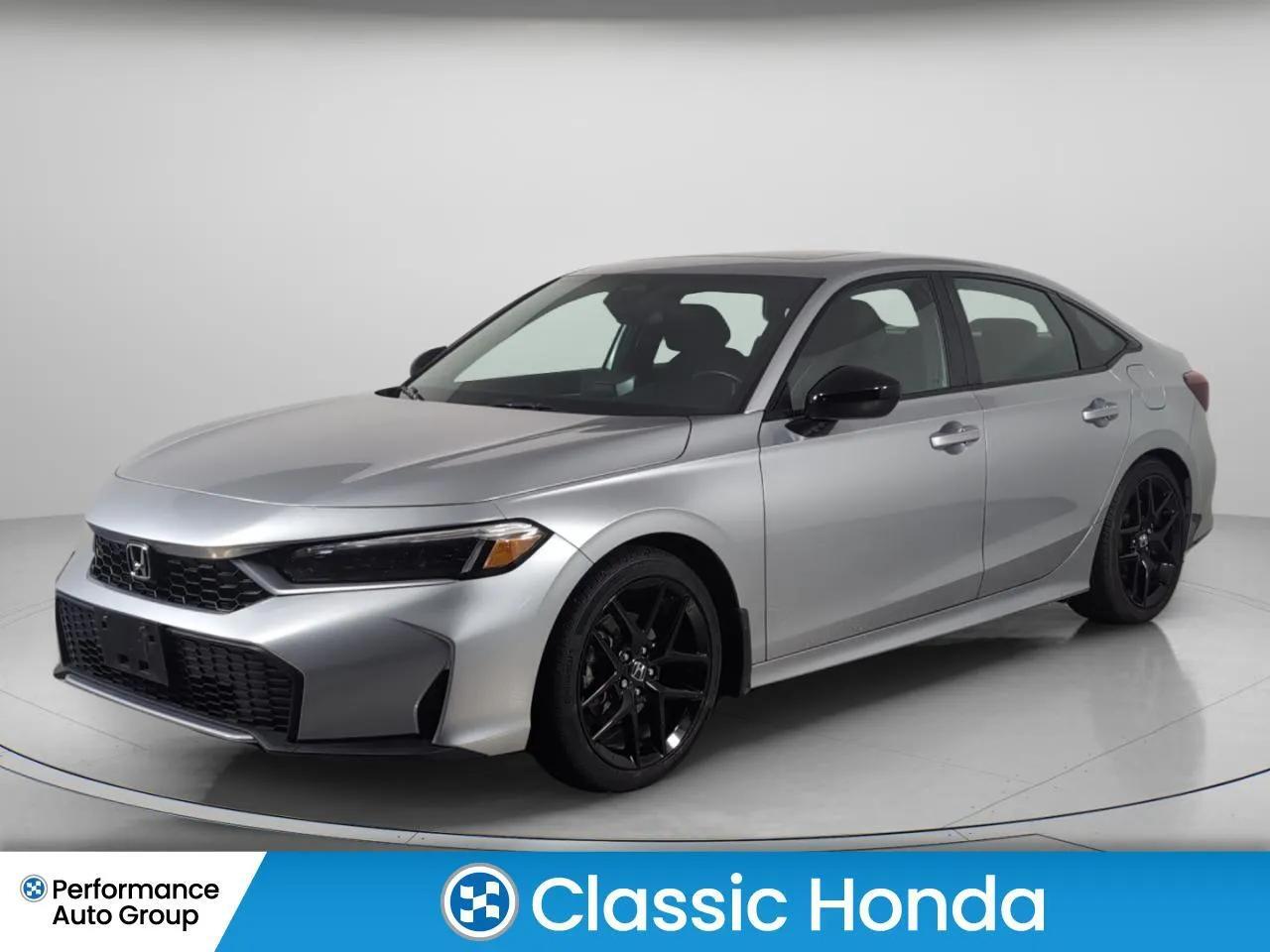 2025 Honda Civic Sedan Hybrid SPORT | HONDA CERTIFIED | ALLOYS | SENSING | ROOF
