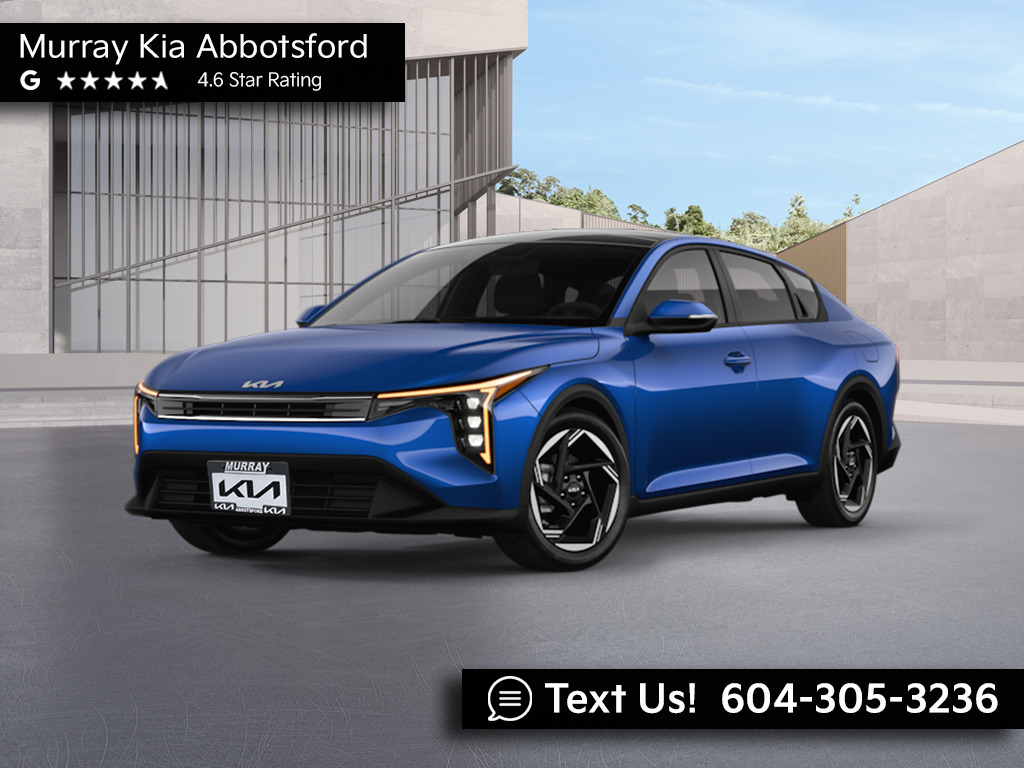 2025 Kia K4 EX+ Azure Blue
