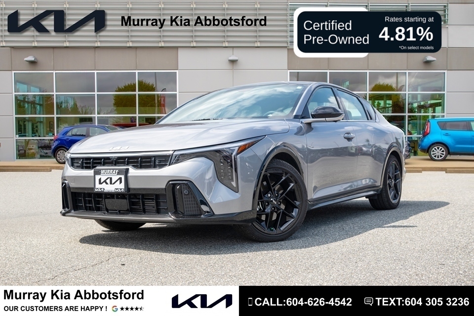 2025 Kia K4 GT Line Limited! Loaded! Full History!