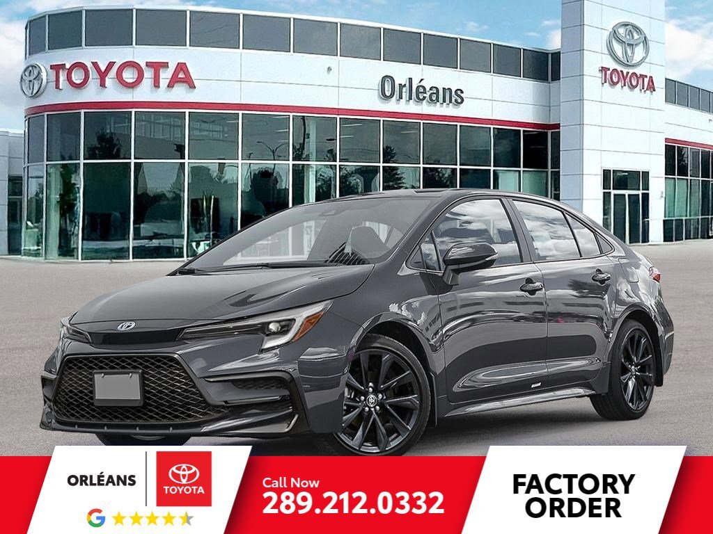 2025 Toyota Corolla XSE AWD | Factory Order