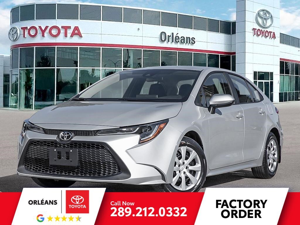 2025 Toyota Corolla LE | Factory Order