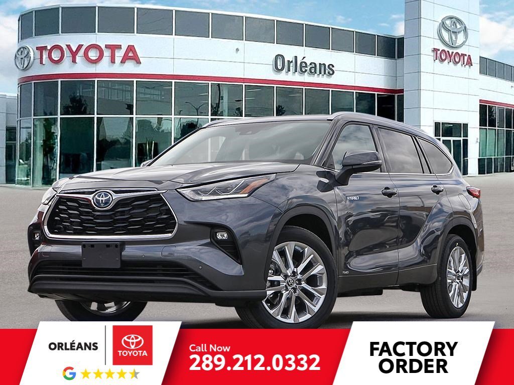 2025 Toyota Highlander Hybrid Limited | Factory Order