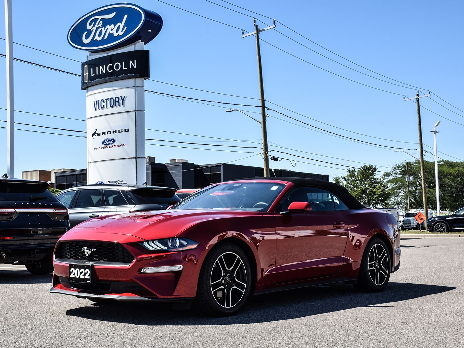 2022 Ford Mustang EcoBoost Premium Heated & Cooled Leather Seats