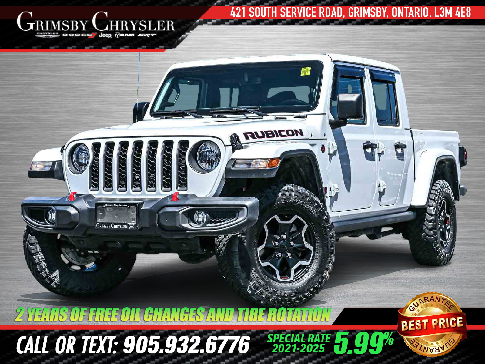 2021 Jeep Gladiator Rubicon LOW KMS| TRAILOR TOW PACKAGE| NAVIGATION A