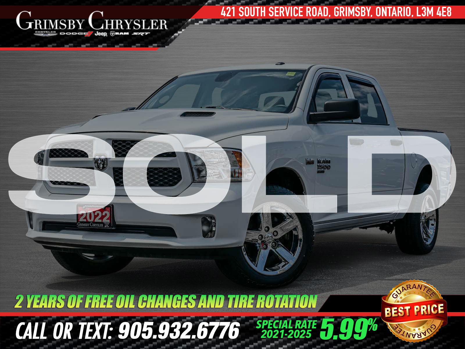 2022 Ram 1500 Classic Tradesman SOLD BY RYAN - THANK YOU!!