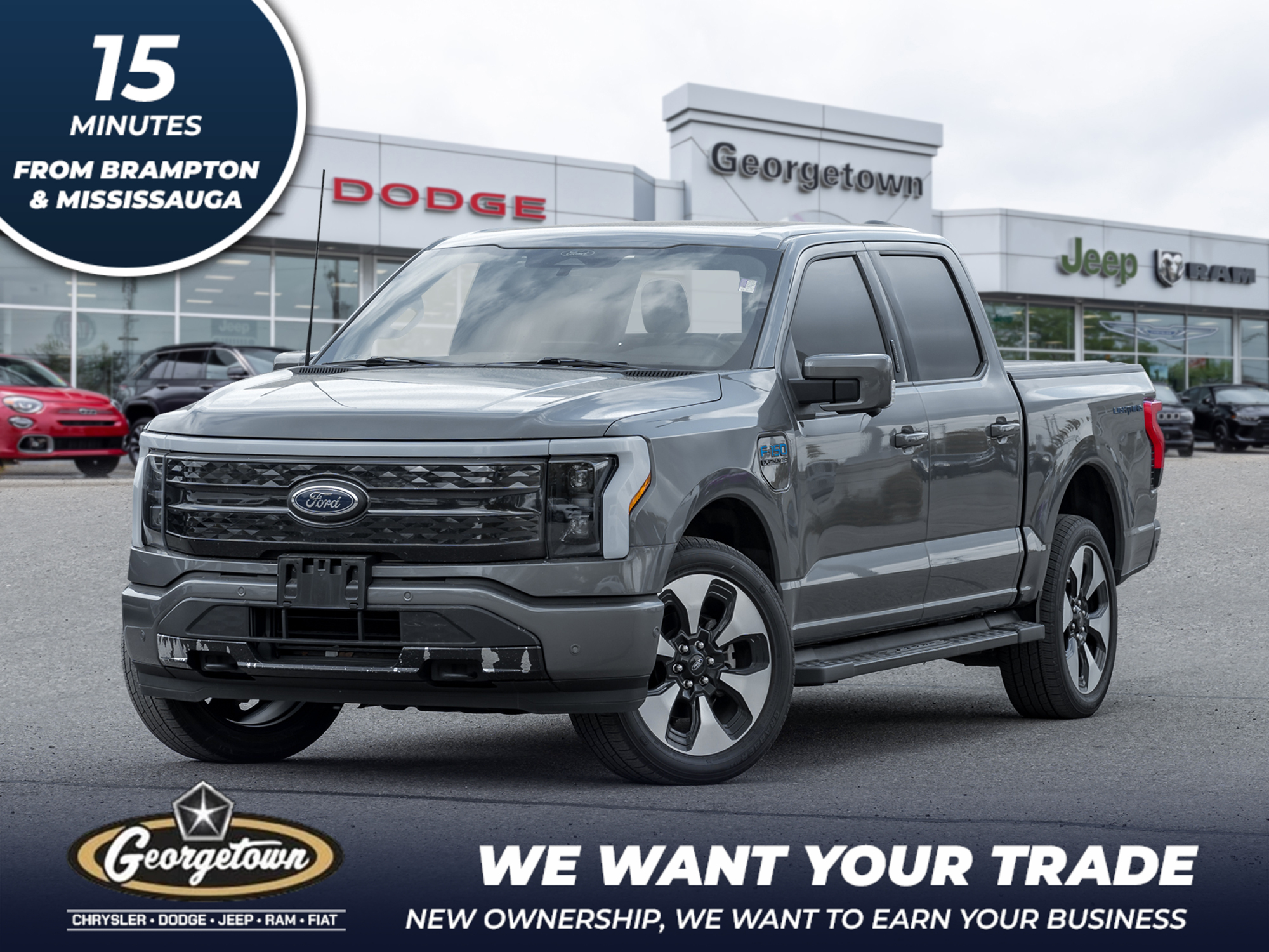 2022 Ford F-150 Lightning PLATINUM EV | LONG RANGE BATTERY | SUNROOF 