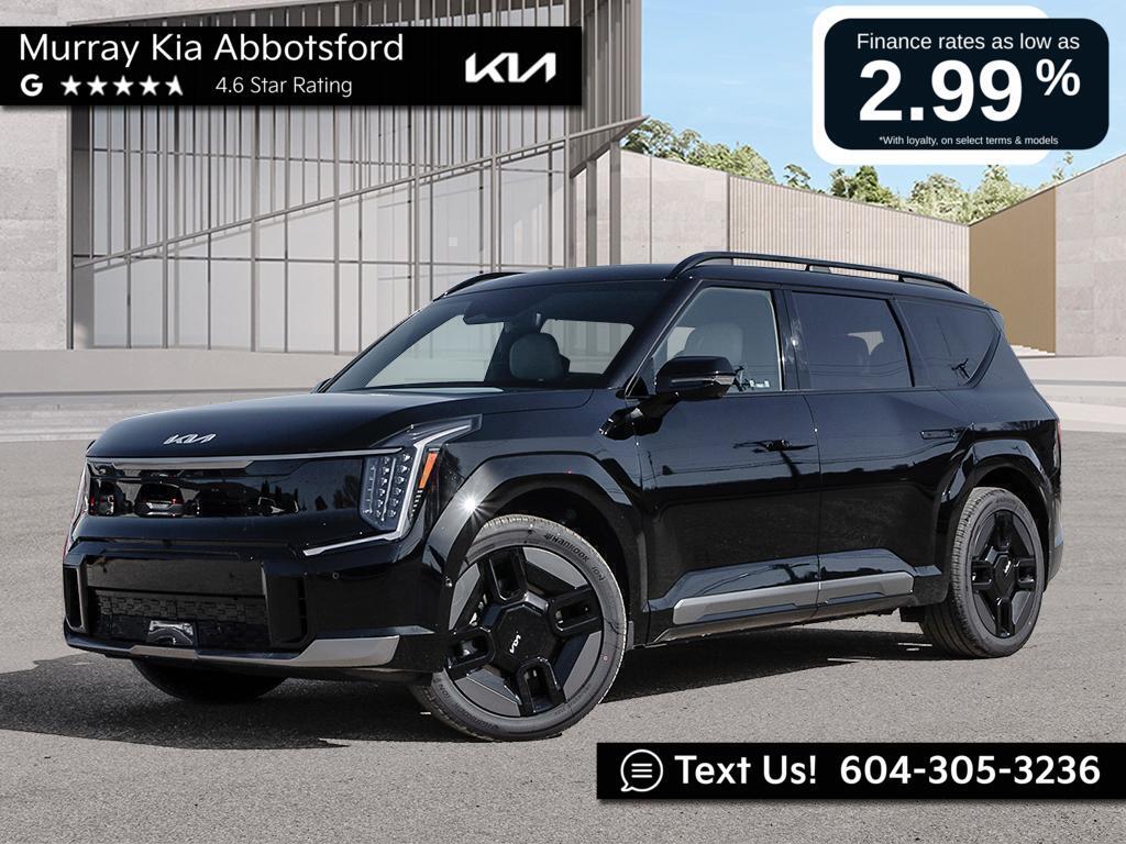 2026 Kia EV9 LAND W/GT-LINE PACKAGE Aurora Black Pearl