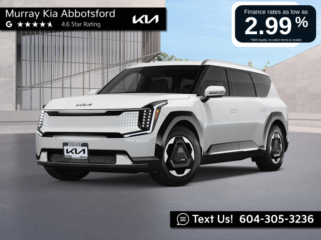 2026 Kia EV9 LAND W/PLUS PACKAGE Snow White Pearl