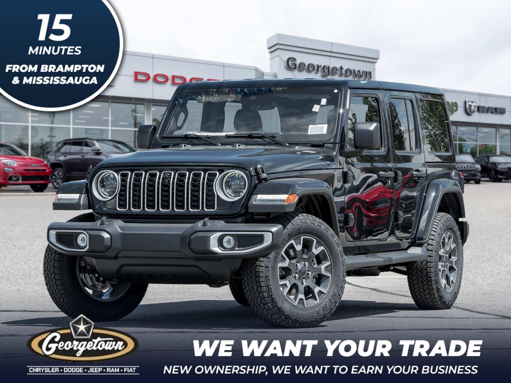 2025 Jeep Wrangler Sahara 4 Door 4x4
