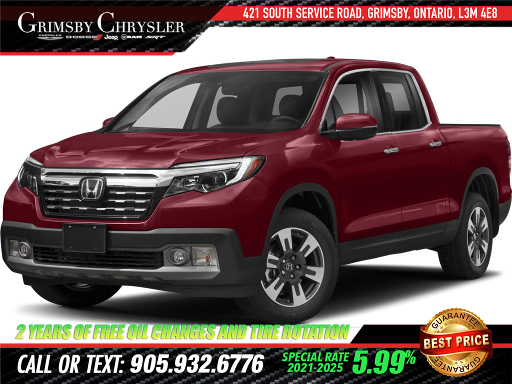 2019 Honda Ridgeline Touring LOAD OF SERVICE RECORDS | HEATED/VENTED LE