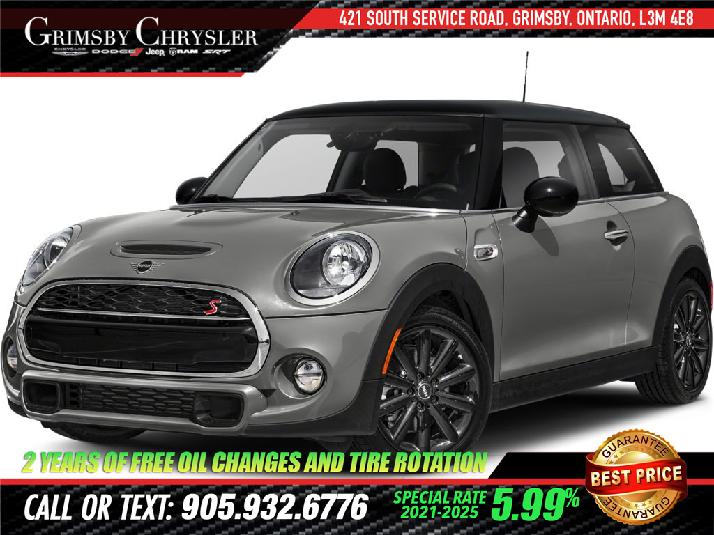 2019 MINI 3 Door Cooper S HEATED LEATHER | DUAL MOONROOF | NAV | KE